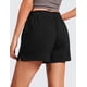 thumbnail image 2 of Shorts CRZ YOGA de Algodón, con Cordón y Bolsillos, Negro XL, 2 of 6