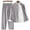 Gray, variant on Chinese Traditional Clothes Cotton Linen Mens Kung Fu Uniforms Martial Arts Jacket Tang Suit Long Sleeved Coats Shirt,Long Sleeve Shirt Trousers Training Uniform Tracksuit