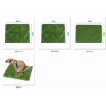 thumbnail image 3 of Alfombrilla para aseo de mascotas, impermeable, lavable, sostenible y reutilizable para perros, para uso en interiores y exteriores, 46 x 58 cm, 3 of 8