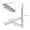 thumbnail image 2 of Uxcell Mini Split Wall Mounting Bracket for 9k to 24k BTU Air Conditioner Heat Pump Up to 400Lbs, 2 of 6