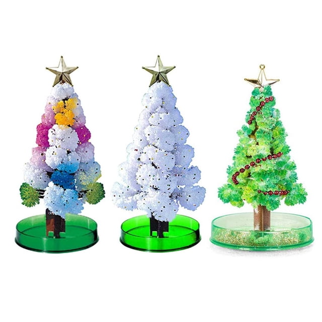 Xihbxyly Hallazgos de Ganga Árbol de Papel para Regalo de Navidad, Árbol En Crecimiento, Juguete Novedoso para Niños y Niñas, 30 Ml