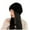 Black, variant on Diufon Women's Winter Knitted Hat Fleece Thickened Warm Windproof Hats Solid Color Outdoor Ski Cap