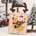 thumbnail image 3 of Santa Claus Christmas Tote Muñeco De Nieve Bolsas De Asas Impresas Cute Candy Bag Candy Tote Con Asa Firme Bolsos De Navidad Para El Hogar Christmas Candy Monstrate HA027107-02, 3 of 7
