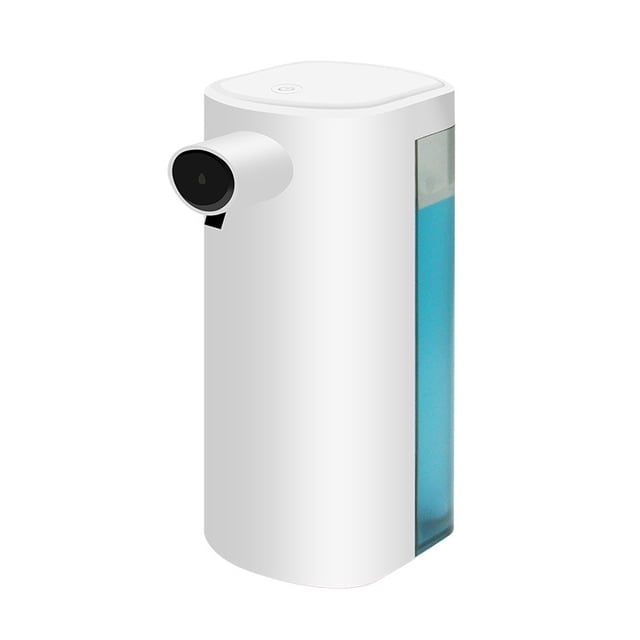 Automatic Modern Kids Soap Dispenser Refillable Battery Powered Hand Soap Electric Dispenser for Home Bathroom Kitchen Restaurant School Office Countertop Soap Dispenser