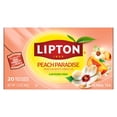 thumbnail image 3 of Lipton Peach Paradise Tea Bags, Fruit & Herbal Tea, Caffeine Free, 20 Count, pack of 4, 3 of 10