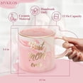 thumbnail image 2 of Birthday Gifts for Mom, Mom Gifts from Daughter Or Son, Mother's Day Gift Basket, Moms Gift for Valentines, Mothers Day, Christmas, Mother Basket with 12 Oz Ceramic Mug, Mirror, Necklace, 2 of 4