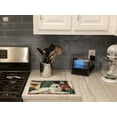 thumbnail image 2 of Great Pyrenees Cozy Christmas Glass Cutting Board Large 12 in x 15 in, 2 of 5