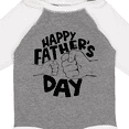 thumbnail image 4 of Inktastic Happy Father's Day Parent-Child Fist Bump Boys or Girls Long Sleeve Baby Bodysuit, 4 of 5