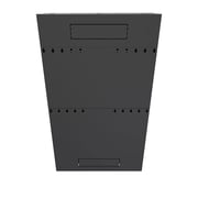 NavePoint 4U Vertical Server Rack Enclosure, Low Profile, 35.4 Deep, Max Weight Capacity 132 lbs - 4U Network Cabinet Vertical Wall Mount, Perforated, Black