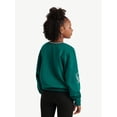 thumbnail image 2 of Justice Girls Varsity V-neck Sweatshirt, Sizes XS - XLP, 2 of 8