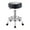 Black, variant on Lipstore PU Leather Round Rolling Stool SPA Stool with Wheels with Footrest Rolling Salon Stool for Kitchen Island Drafting Salon Work Green