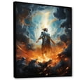thumbnail image 2 of Designart "Luminous Christian Ascension Artwork" Christianity Floater Framed Canvas Wall Art, 2 of 5