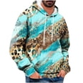 thumbnail image 2 of Aloohaidyvio Men's Hoodie Long Sleeve Casual Pullover Camouflage Hooded Sweatshirt Fashion Drawstring Hoodies with Pocket, 2 of 5
