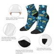 thumbnail image 6 of Bingfone Machinery Road Construction Design Patterned Men'S Women'S Casual Cotton Socks, 6 of 9