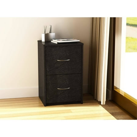 ameriwood home core 2 drawer file cabinet, black - walmart ameriwood home core 2 drawer file cabinet, black - walmart