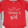 thumbnail image 4 of Inktastic Nonna Girl Granddaughter Girls Long Sleeve Baby Bodysuit, 4 of 5