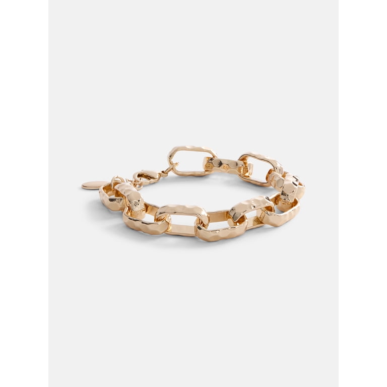 Scenario Gold-Tone Twisted Chain Bracelet photo 4