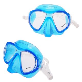 Aqua Lung Combo Tropper Masque Tuba Set Lunettes de Plongée Bleu L