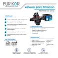thumbnail image 2 of Válvula de Control Automático Purikor PKVF90D-10-2472 para Sistemas de Filtración, 2 of 3