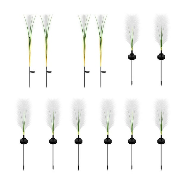 Lámpara Solar Phragmites Ground Light de césped simulada para Home Garden (D) Ndcxsfigh Para estrenar