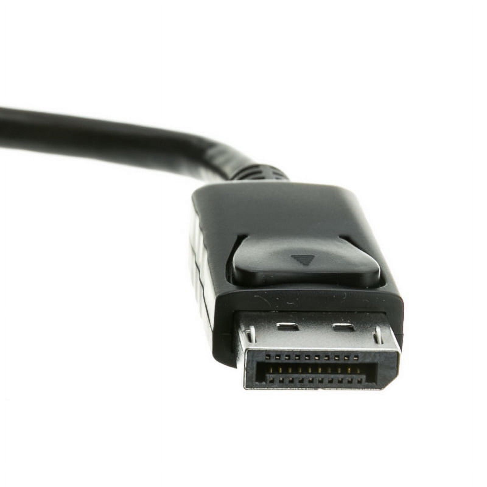 Cable Wholesale 30H1-61060 Audio Enabled DisplayPort Male to HDMI Female Active Adapter support for 4K Video