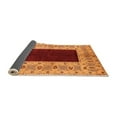 thumbnail image 2 of Ahgly Company Indoor Round Oriental Orange Traditional Area Rugs, 3' Round, 2 of 4