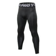 thumbnail image 1 of Pantalon de Compression pour Hommes Quatre Saisons Simple Exercice Ajusté Entraînement Physique Course Extensible Basketball Base Entraînement Pantalon D\'entraînement Physique Pantalon, 1 of 5