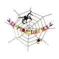 thumbnail image 4 of Decoración de Halloween con telaraña y luz, decoración de Halloween, fondo de fiesta para porche, patio, suministros para fiestas de mascaradas Estilo B, 4 of 8