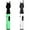 White, variant on Latrodar Portable Jet Flame Butane Lighter Adjustable Slide Button Candle Lighter Kitchen Camping Outdoor Refillable Torch Lighters Safty Durable 8.8in Green