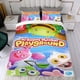thumbnail image 4 of Mis Monstruos Cantantes Conjunto de sábanas temático, trío de piezas, cómodo y amigable con la piel, diseño único, regalo de decoración para el hogar para familiares, amigos y fans,140cm *210cm, 4 of 6