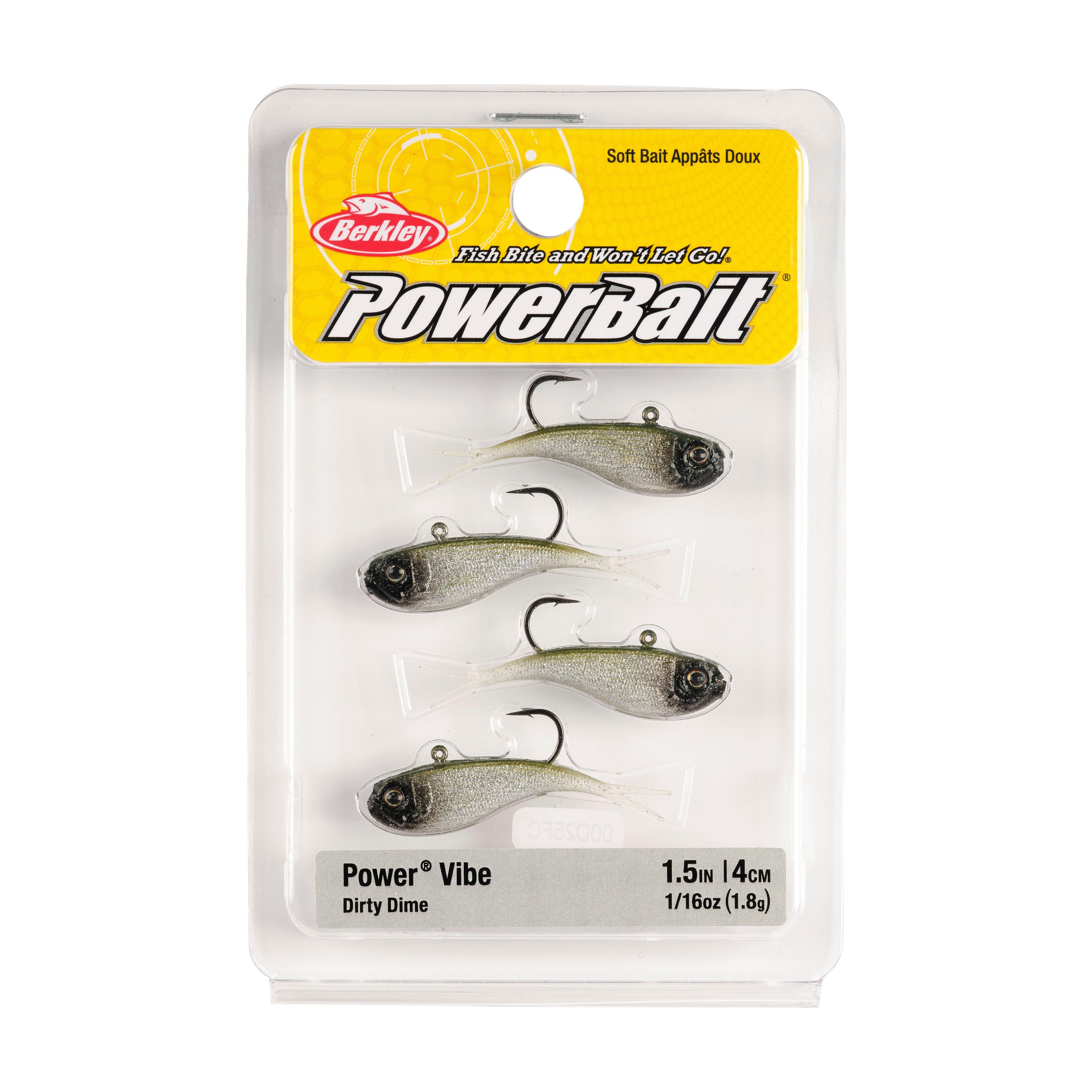Berkley PowerBait® Power® Vibe, 1.5 in, Dirty Dime