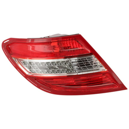 New Taillight Assembly Compatible with 2008-2011 Mercedes-Benz C230 C300 Sport C300 C350 C63 AMG C250 1.8L 3.0L I4 M271 M272 M276 HALOGEN REPM730108U 302HP