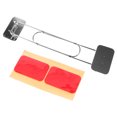 thumbnail image 3 of Minkissy 1 Set RV Bathroom Shelf for Corner Storage in Stainless Steel 9.4x2.8x0.6in, 3 of 6