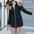 thumbnail image 5 of Black and Friday Deals 2023 Lindreshi Puffer Jacket Women Clearance Ladies Short Down Cotton Vest Outer Cotton Vest Jacket, 5 of 5