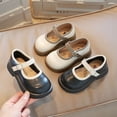 thumbnail image 4 of Zapatos de princesa de punta redonda para niñas, zapatos pequeños de cuero para niñas, zapatos de una sola capa estilo universitario para niñas, zapatos para niñas para el cabello, 4 of 6