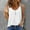 White, variant on Tbopshirt Womens Tank Top Fashion Women's Casual Round Neck Solid Color Button Sleeveless Tops T-Shirt Tank Blouse