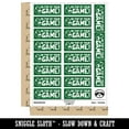 thumbnail image 2 of On Top of Your Game Bunny Teacher Student School Sticker Set - Dark Green - Matte Finish - 2.00" Large, 2 of 7