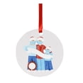 thumbnail image 2 of Xihbxyly Adorno Navideño 2020, Decoración Navideña Personalizada, Recuerdo de Cuarentena, Regalo Perfecto para Familiares y Amigos, Accesorio para Árbol Festivo, Tamaño 10 Cm × 10 Cm, Incluye Lazo de, 2 of 2