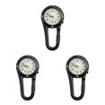 thumbnail image 3 of ZLight Alloy Beautiful Pocket Watch With Luminous Display Function Wide Range Of Application Quartz Watch black 3Set, 3 of 6