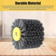 thumbnail image 2 of Nylon Abrasive Wire Drum Polishing Wheel Electric Brush 320Grit, 2 of 5