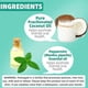 thumbnail image 4 of Whitening Oil Pulling Coconut Oil, Alcohol Free Natural Mouthwash with Virgin Coconut Oil & Peppermint Oil, Teeth Whitening,8 Fl.Oz, 4 of 5