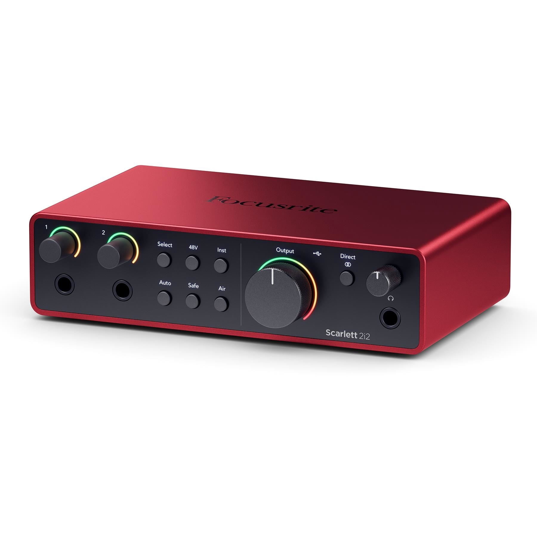 Focusrite Scarlett 2i2 Studio (4th Gen) Recording Package Bundle with Mogami XLR Cable