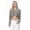 Gray, variant on Yemak Women's Long Sleeve Knit Cropped Sweater Pullover with Hoodie KC009-GRAY-S/M