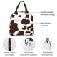 thumbnail image 4 of Easygdp Brown Cow Bolsa Térmica Premium - Tela Oxford Impermeable, Gran Capacidad, Bolsillo Frontal, Unisex para Trabajo, Escuela, Actividades al Aire Libre y Picnics, 4 of 8