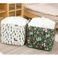 thumbnail image 6 of Magik 100L Rectangular Laundry Basket Handle Drawstring Storage Bin Boxes Organizer, 6 of 11