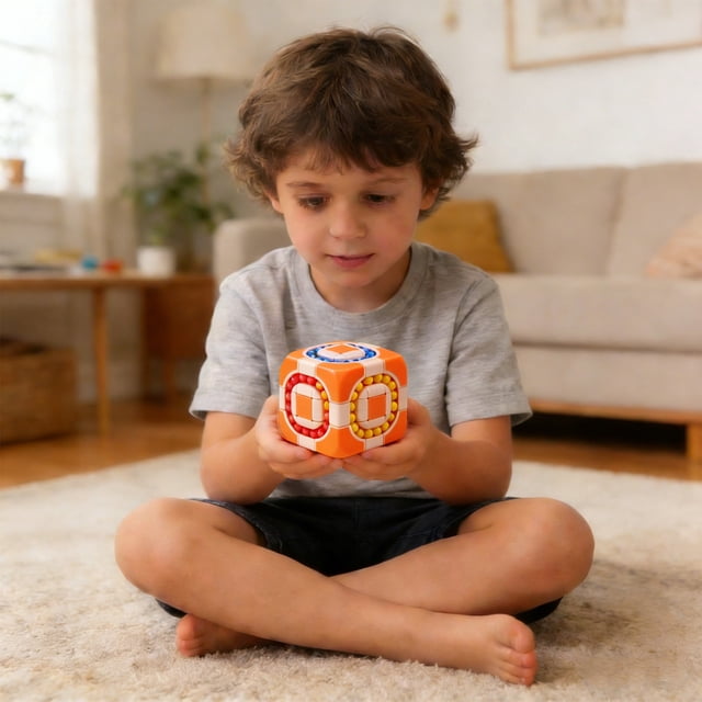 BotaniNest Educational Rotating Cube Brain Teaser Puzzle For Kids And Adults Thinking Training Game
