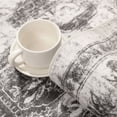 thumbnail image 3 of BERTHMEER 4'x6' Area Rugs Washable Vintage Oriental Rugs for Office Entryway Bedroom Throw Rugs Non-slip, Gray, 3 of 6