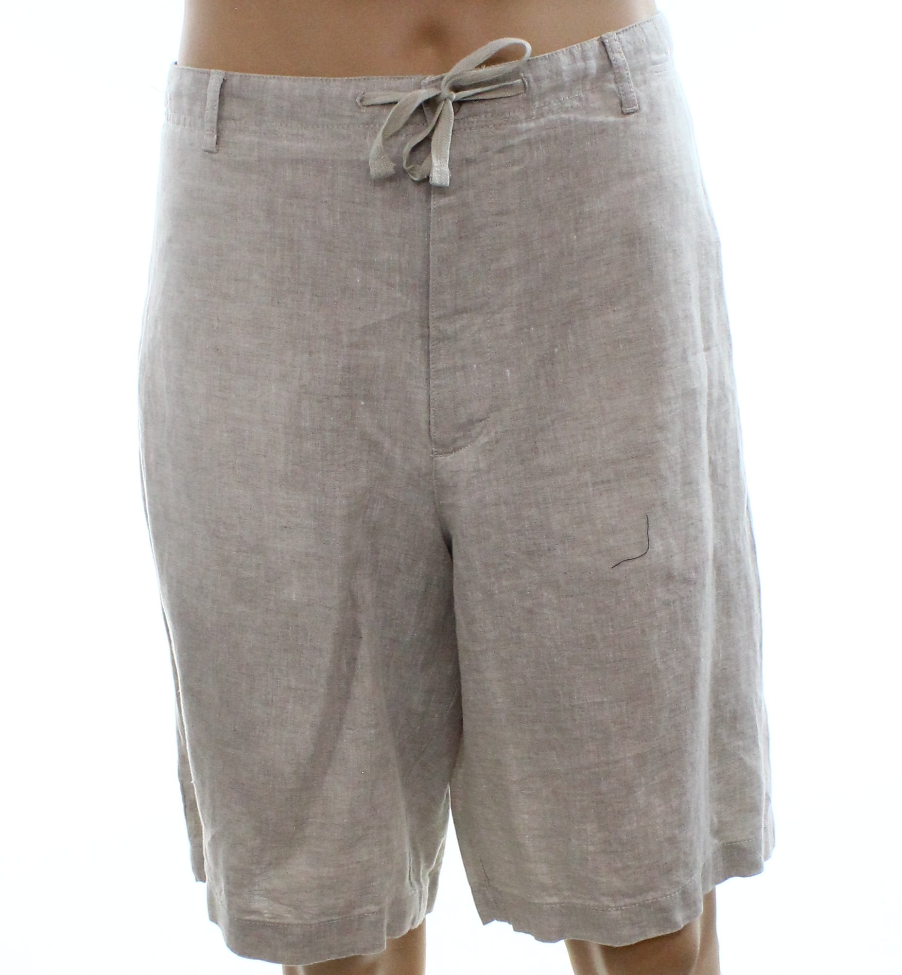perry ellis linen shorts