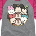 thumbnail image 3 of Disney - Mickey Friends Group - Toddler & Youth Girls Raglan Graphic T-Shirt, 3 of 5
