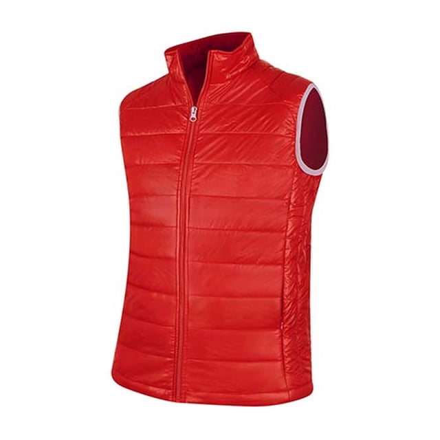 Chaleco ligero de nylon con relleno térmico - Avalon rojo S